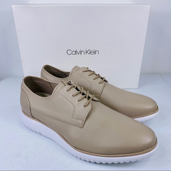 Calvin Klein Other - CALVIN Klein Teodor Soft Tumbled Leather Sneakers
